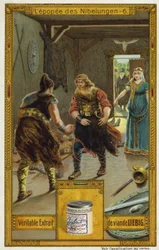 Szene aus dem Nibelungenlied